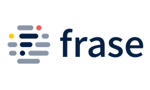 Frase logo representing AI content writing, research and SEO optimization by Vikdwell Digital Marketing Agency.